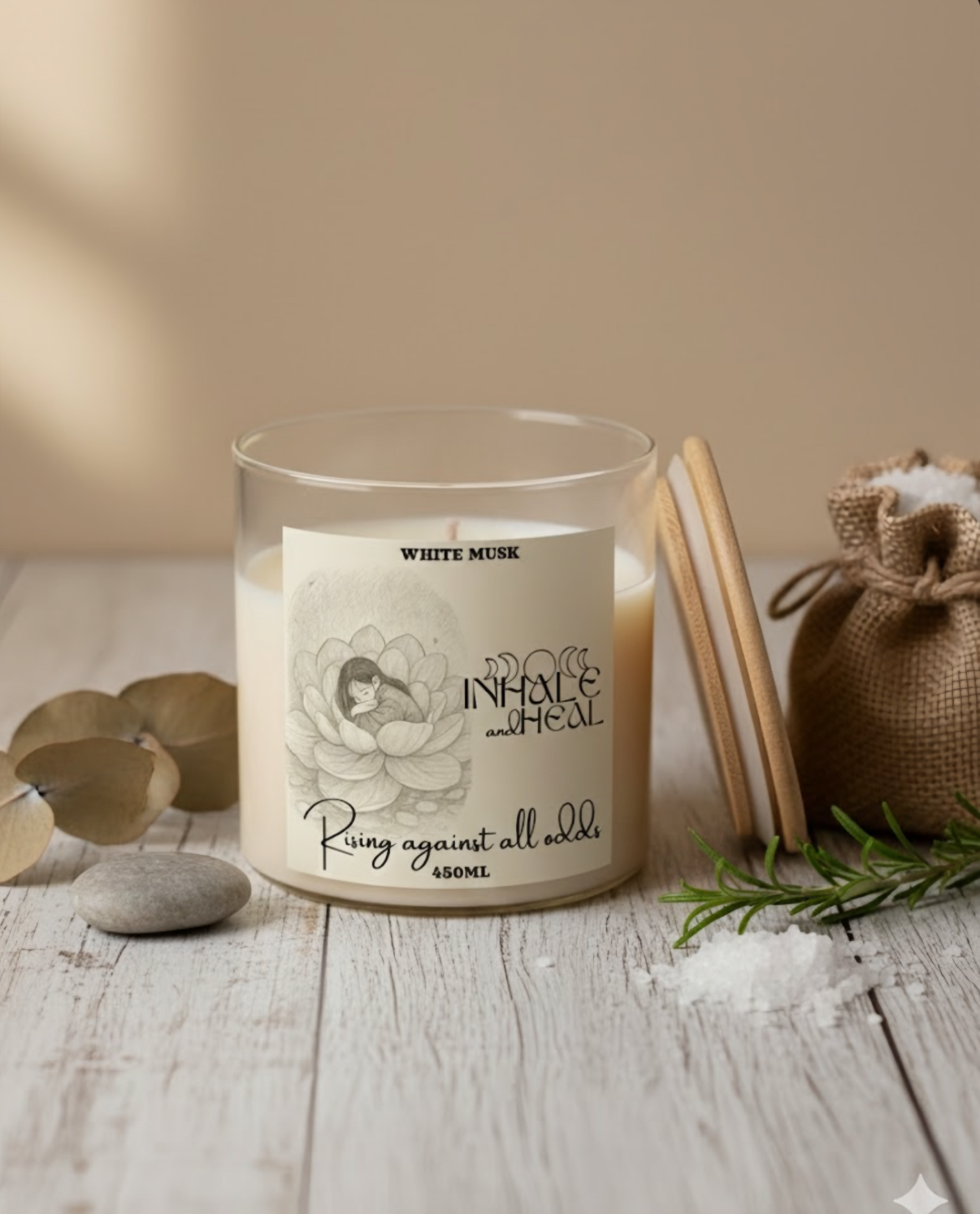 Rising against all odds - White musk
