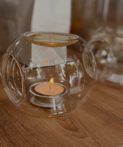 Wax melt burner