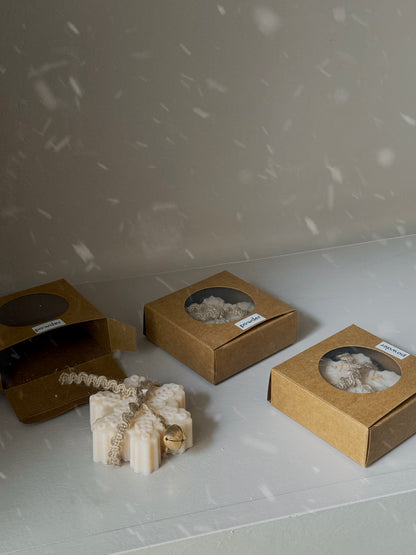 Snowflake candle