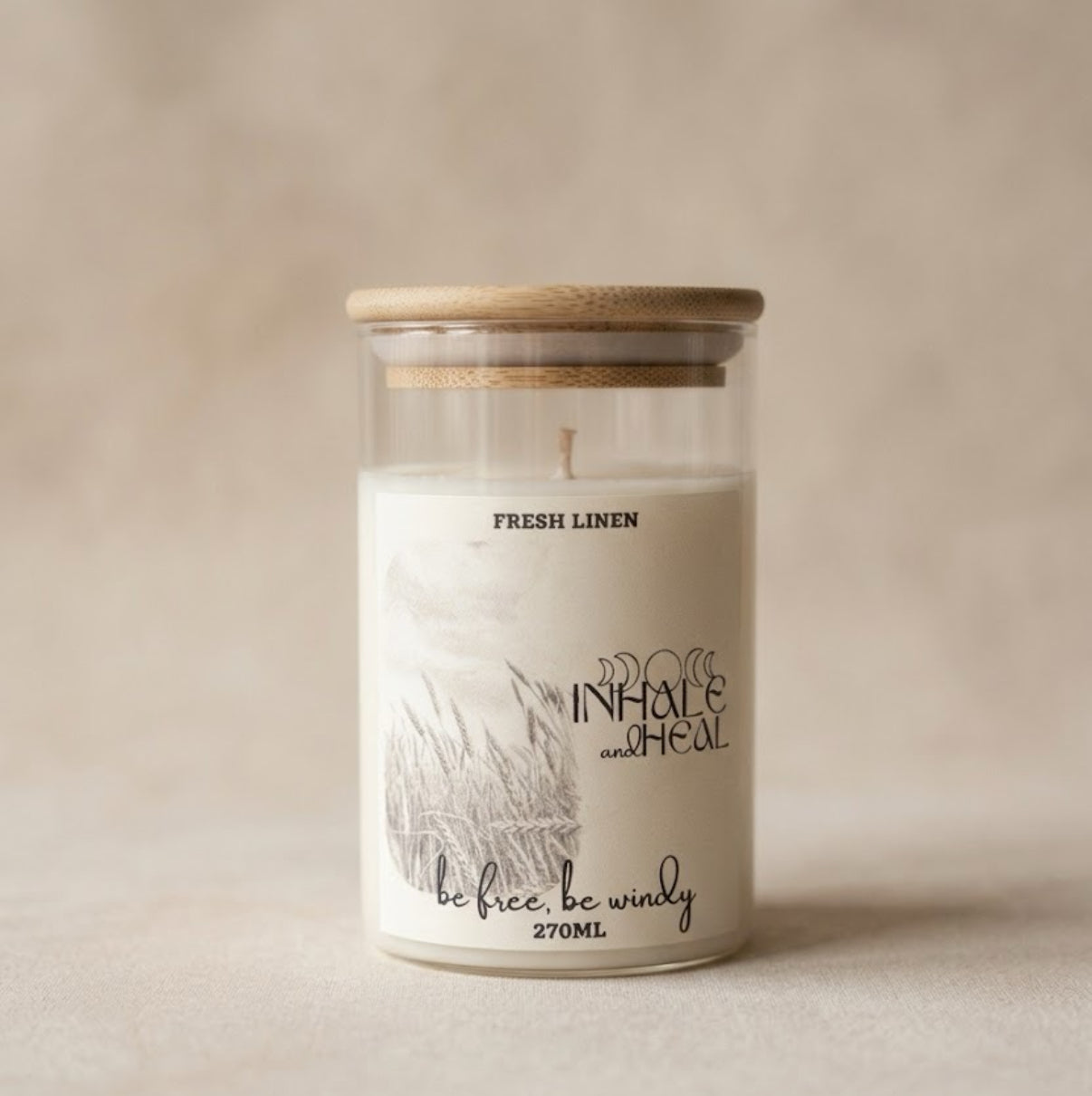 Be free, be windy - Fresh Linen