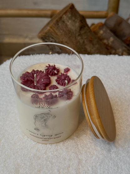 A woman’s lingering essence - handmade secret scent