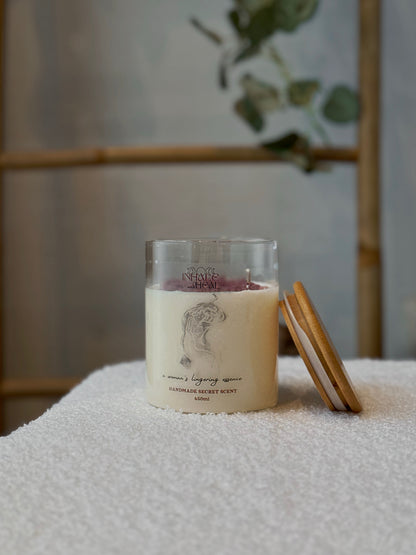 A woman’s lingering essence - handmade secret scent