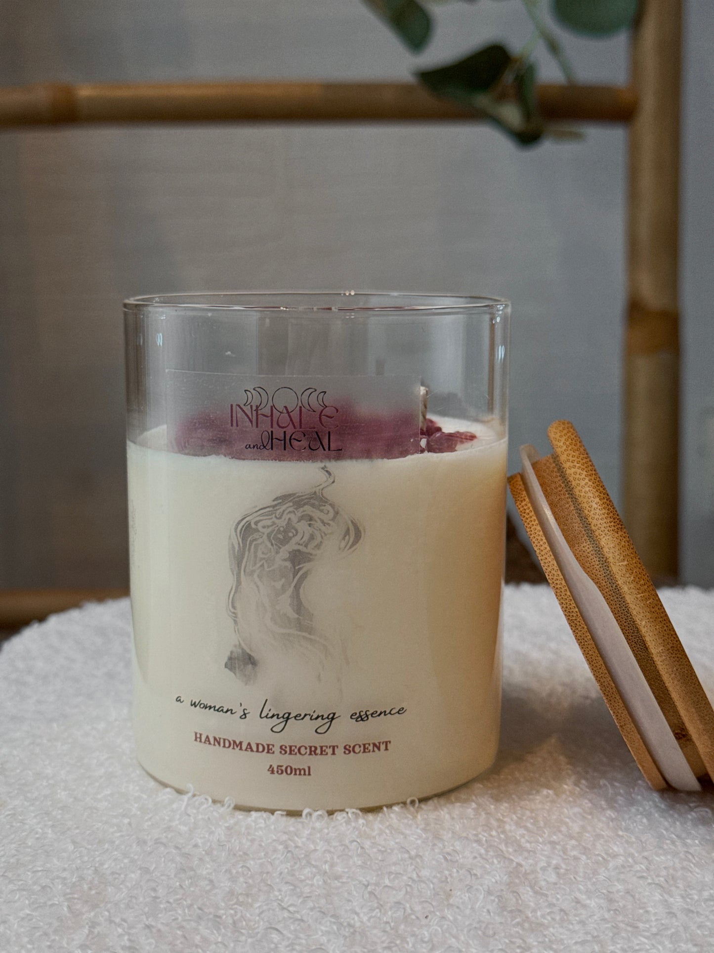 A woman’s lingering essence - handmade secret scent