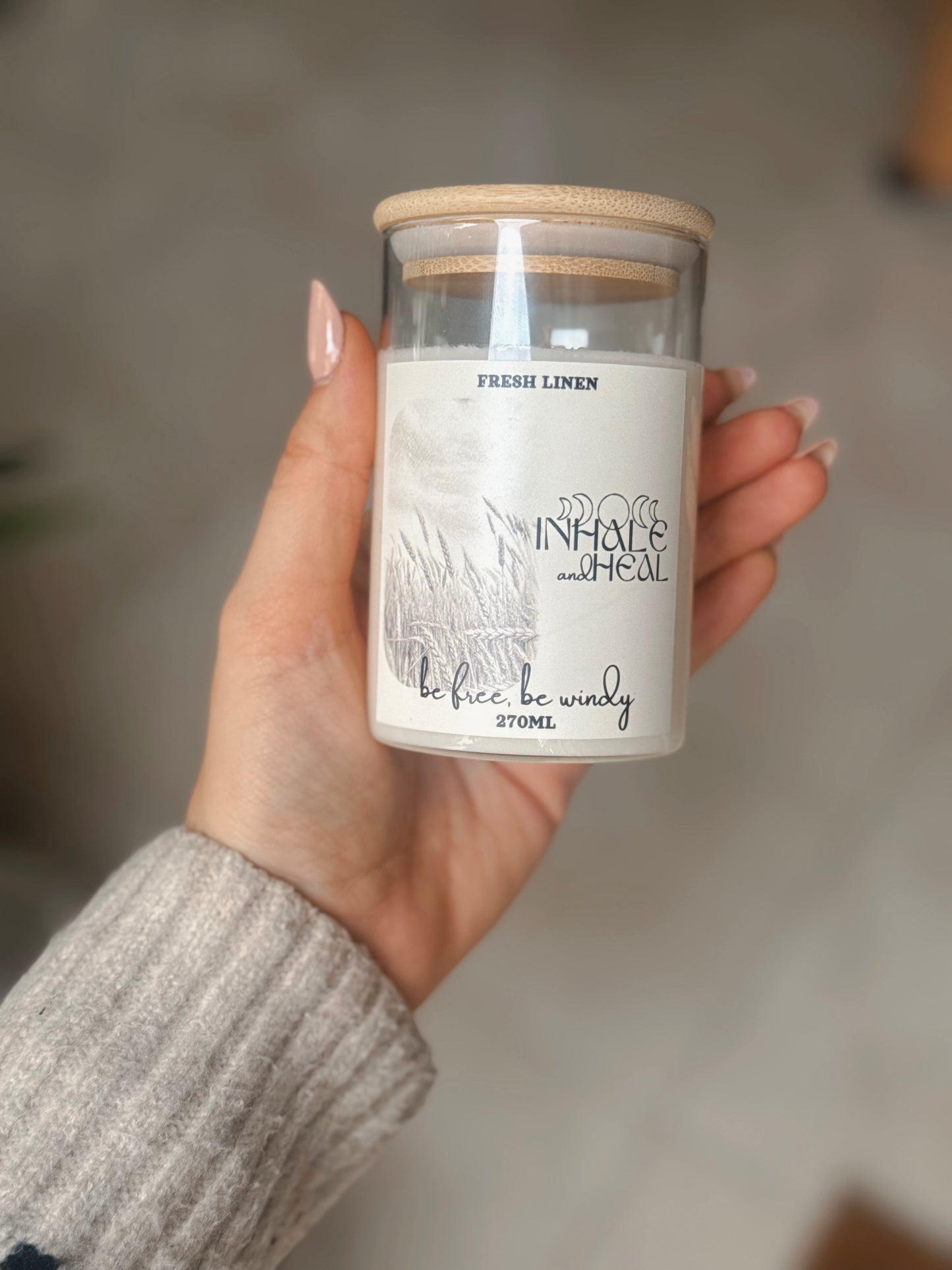 Be free, be windy - Fresh Linen